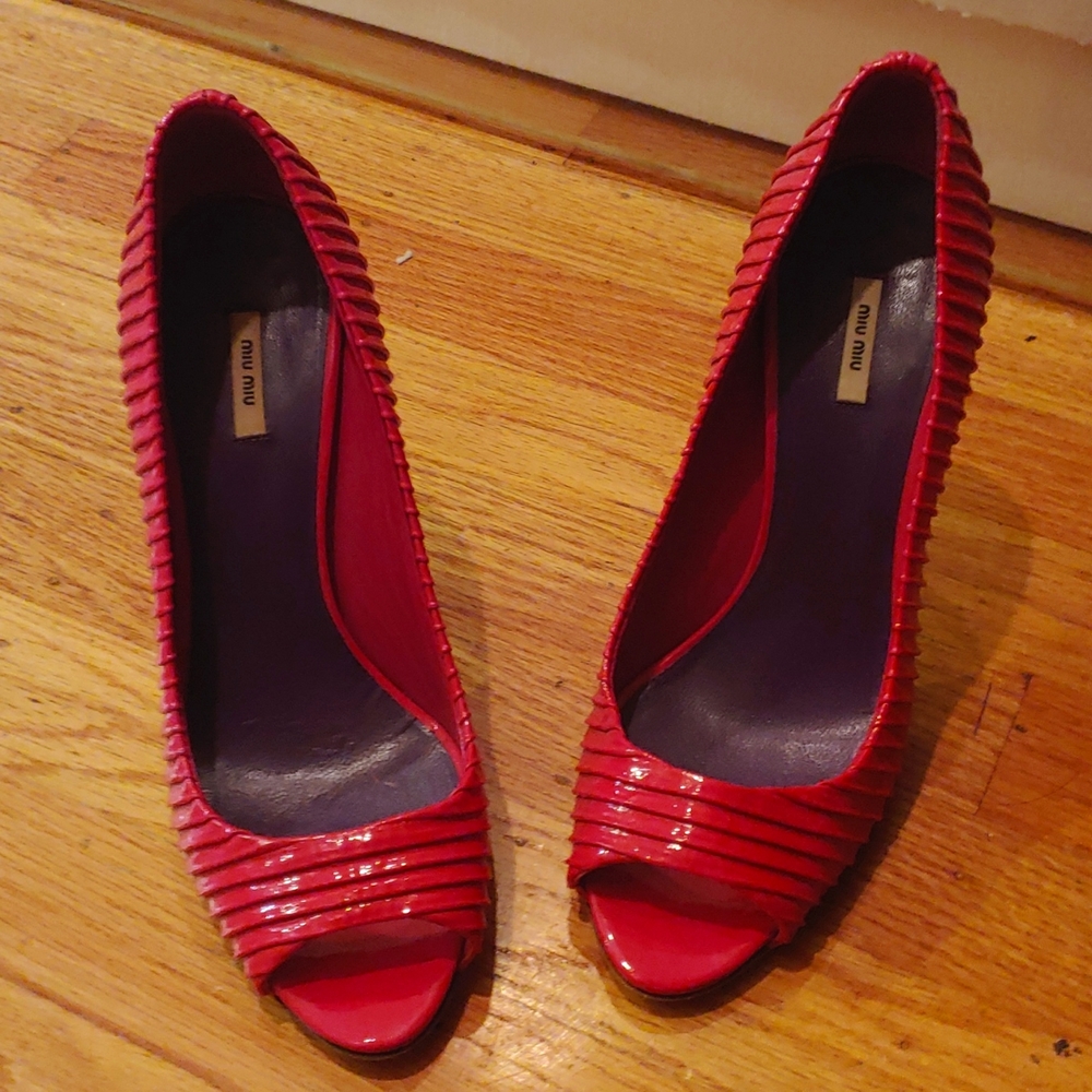 Hot Pink Miu Miu Heels
